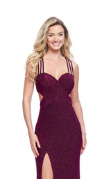 4 of 8 La Femme 25258 Fuchsia