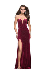 1 of 8 La Femme 25443 Raspberry