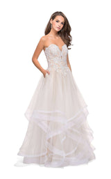 5 of 8 La Femme 25515 Ivory