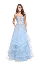 1 of 8 La Femme 25515 Powder Blue