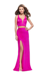 3 of 8 La Femme 25599 Hot Pink