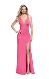 1 of 7 La Femme 25612 Hot Pink
