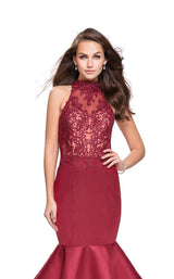 4 of 6 La Femme 25707 Burgundy