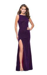 3 of 6 La Femme 25884 Purple Multi