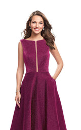 2 of 8 La Femme 25895 Fuchsia