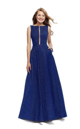 3 of 8 La Femme 25895 Sapphire Blue