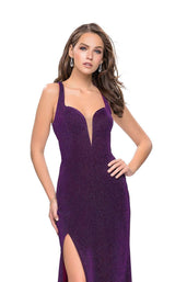 6 of 8 La Femme 25901 Purple Multi