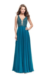 3 of 8 La Femme 26053 Dark Teal
