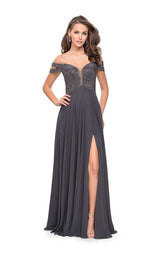 3 of 6 La Femme 26059 Gunmetal