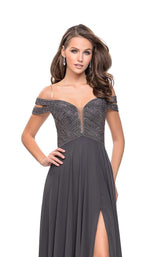 4 of 6 La Femme 26059 Gunmetal