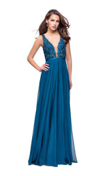 3 of 8 La Femme 26061 Dark Teal