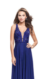 2 of 8 La Femme 26061 Royal Blue