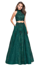 1 of 7 La Femme 26103 Hunter Green