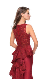 8 of 8 La Femme 26217 Burgundy