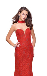 6 of 8 La Femme 26261 Poppy-Red