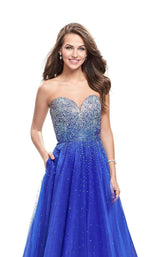 2 of 8 La Femme 26264 Royal Blue
