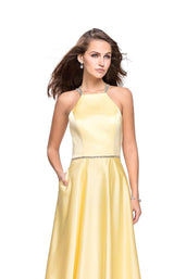 2 of 6 La Femme 26269 Pale Yellow