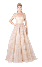 1 of 4 MNM Couture M0057 Gold