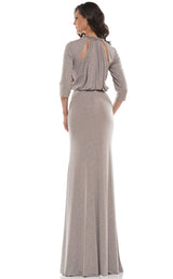 6 of 12 Marsoni M288 Dress Taupe-Silver