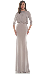 3 of 12 Marsoni M288 Dress Taupe-Silver