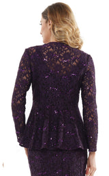 19 of 23 Marsoni M301 Dress Eggplant