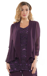 13 of 20 Marsoni M303 Jumpsuit Eggplant