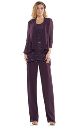 3 of 20 Marsoni M303 Jumpsuit Eggplant