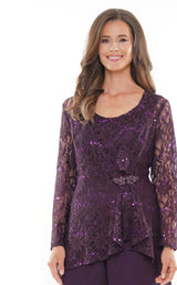 11 of 20 Marsoni M305 Jumpsuit Eggplant