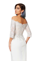 6 of 6 Clarisse M6566 Ivory