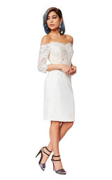 1 of 6 Clarisse M6566 Ivory