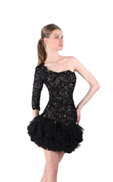 1 of 2 Revive by Tony Ward Macy Dress Black