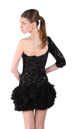 2 of 2 Revive by Tony Ward Macy Dress Black