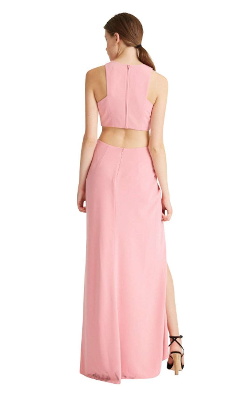 halston heritage dress pink Halston Heritage Blush Pink Dress