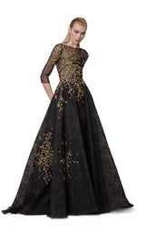 1 of 4 Revive by Tony Ward Melanie Dress Black