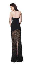 2 of 4 Revive by Tony Ward Melissa Dress Black-Nude