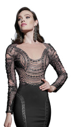 6 of 6 MNM Couture 2503 Black