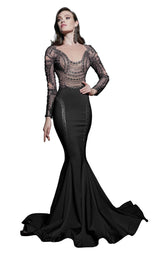 3 of 6 MNM Couture 2503 Black