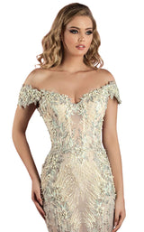 2 of 2 MNM Couture K3555 Beige