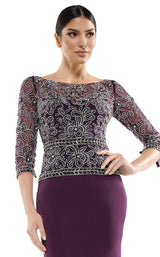 10 of 16 Marsoni MV1026 Dress Eggplant