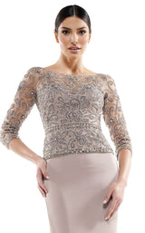 12 of 16 Marsoni MV1026 Dress Taupe