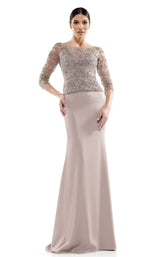 4 of 16 Marsoni MV1026 Dress Taupe