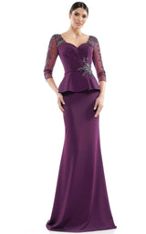 1 of 12 Marsoni MV1037 Dress Eggplant