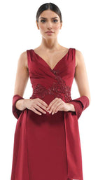 8 of 14 Marsoni MV1054 Dress Wine