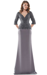 1 of 12 Marsoni MV1077 Dress Charcoal