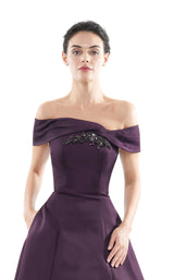 10 of 16 Marsoni MV1084 Dress Eggplant