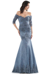 1 of 8 Marsoni MV1093 Dress Slate-Blue