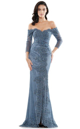 1 of 8 Marsoni MV1098 Dress Slate-Blue