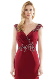 9 of 12 Marsoni MV1107 Dress Wine