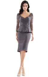 1 of 12 Marsoni MV1108 Dress Charcoal