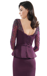 12 of 12 Marsoni MV1108 Dress Eggplant